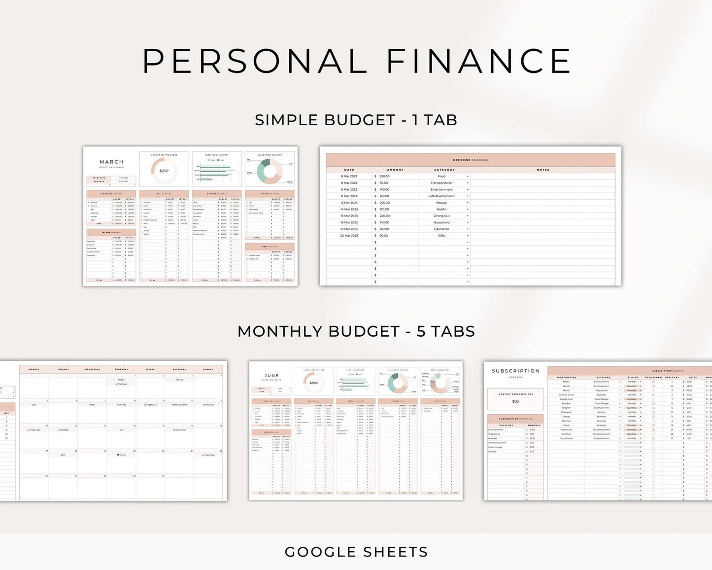 Personal Finance Power Pack